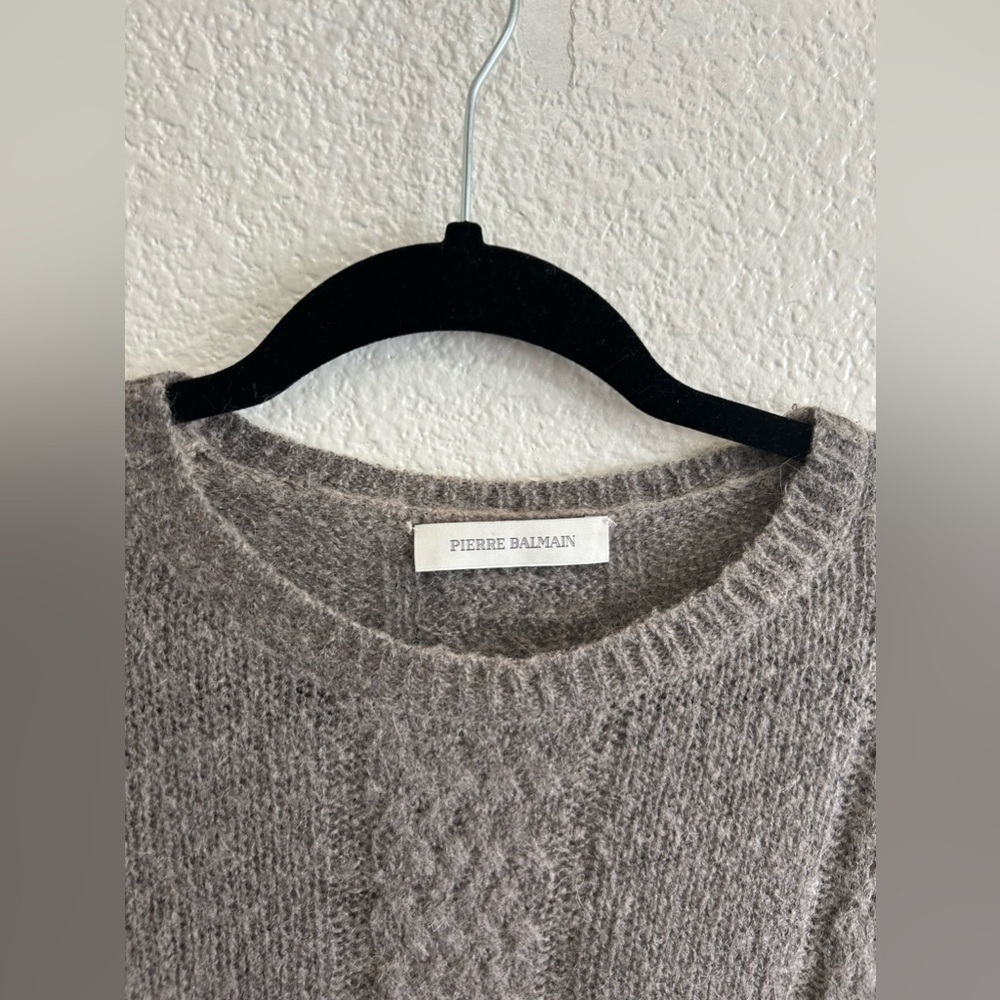 Itterre Wool Ombre Brown Sweater - Picture 6 of 16